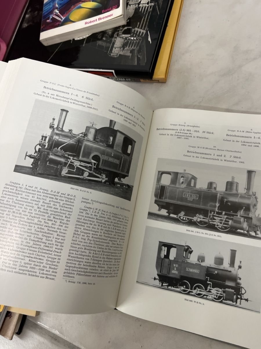 Livres: Buch Dampfbetrieb der Schweizer Bahnen – D'occasion à Steffisburg par gfell2 1