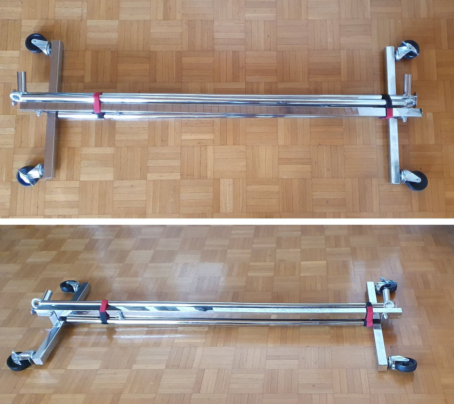 Guardaroba: Mobiler Kleiderständer rollbar klappbar verchromt – Usato da Zürich venduto da Eiwan 1