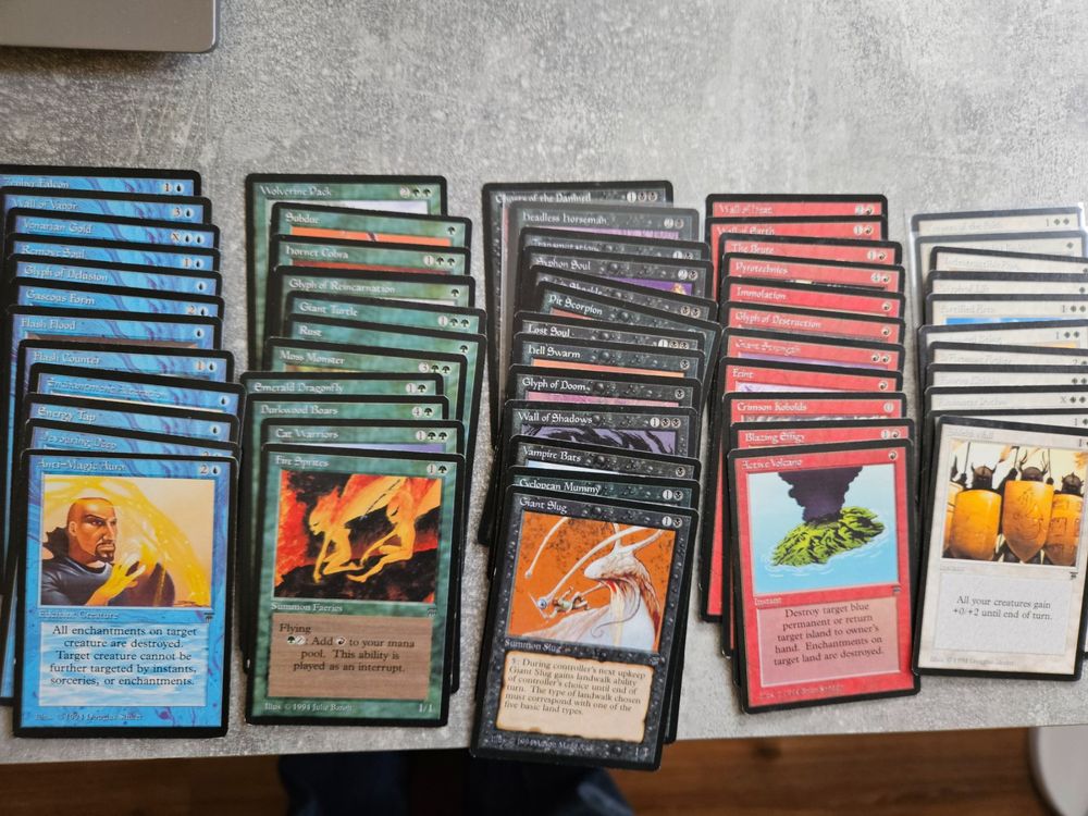 Magic the gathering Legends Karten (Gebraucht) in Sargans für CHF 30 ...