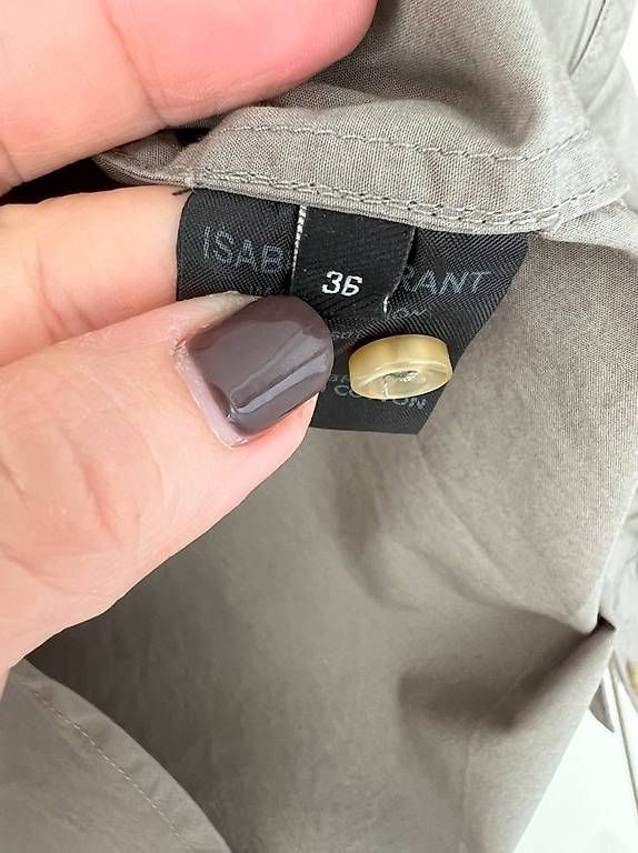 Camicette: Isabel Marant Bluse/Hemd, taupe, Grösse FR36 – Usato da Zürich venduto da FK8044 3