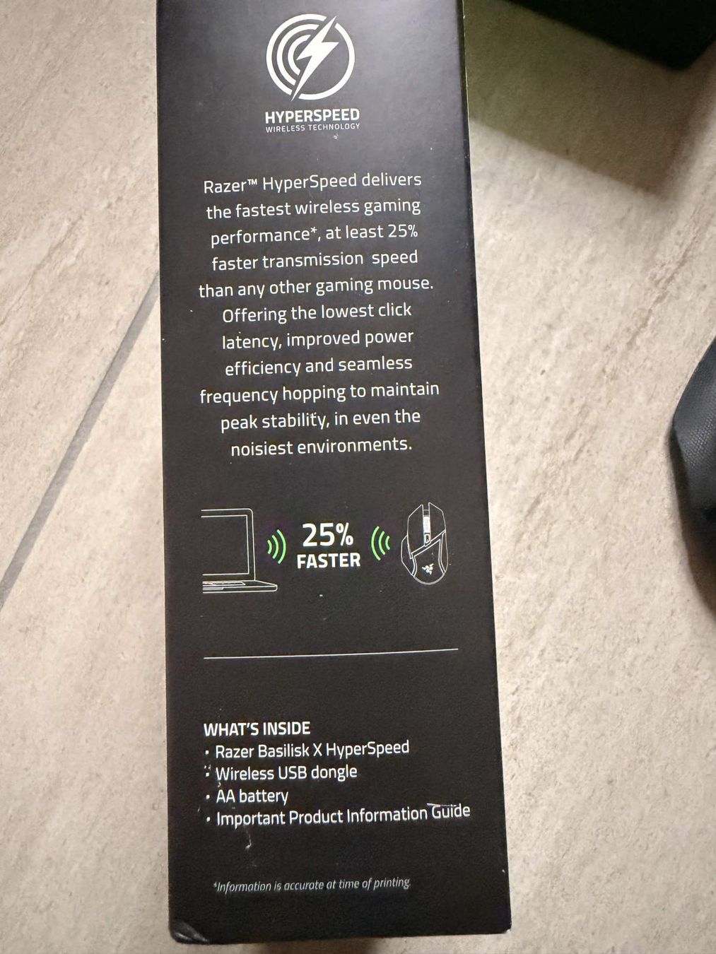 Razer Souris: Razer Basilisk X HyperSpeed – D'occasion à Scharnachtal par ale_n2n2 1