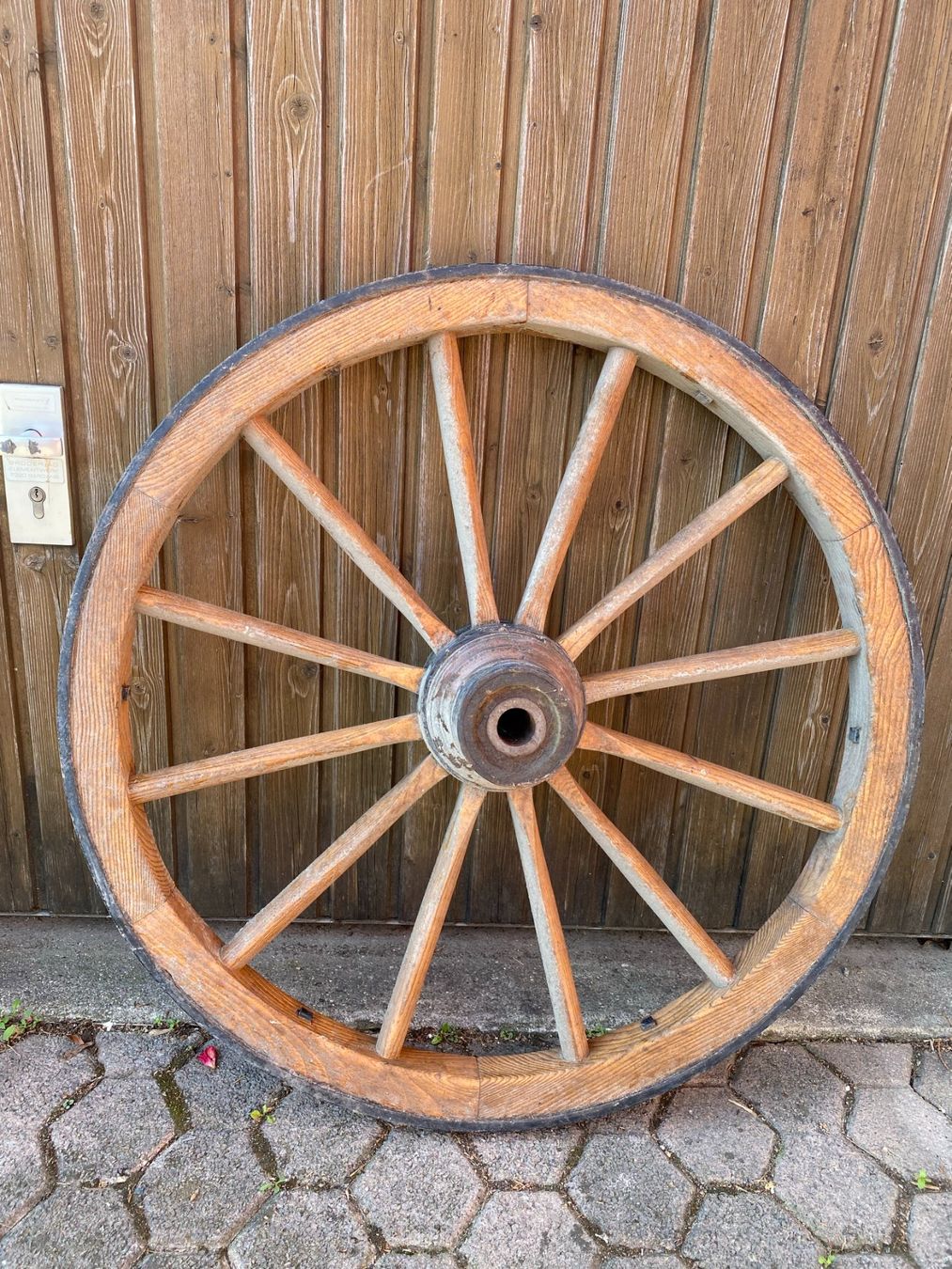 Pneumatici & Ruote complete: Antike Holzräder – Usato da Kriessern venduto da schwedenstahl_fan 2