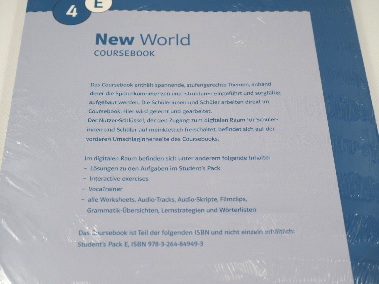 Libri: New World 4E Language Trainer & Coursebook (21416) – Nuovo (secondo la descrizione) da Zürich venduto da fundsachenverkauf 2