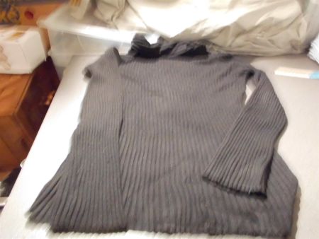 Rollkragenpullover ca. Grösse 52, schwarz