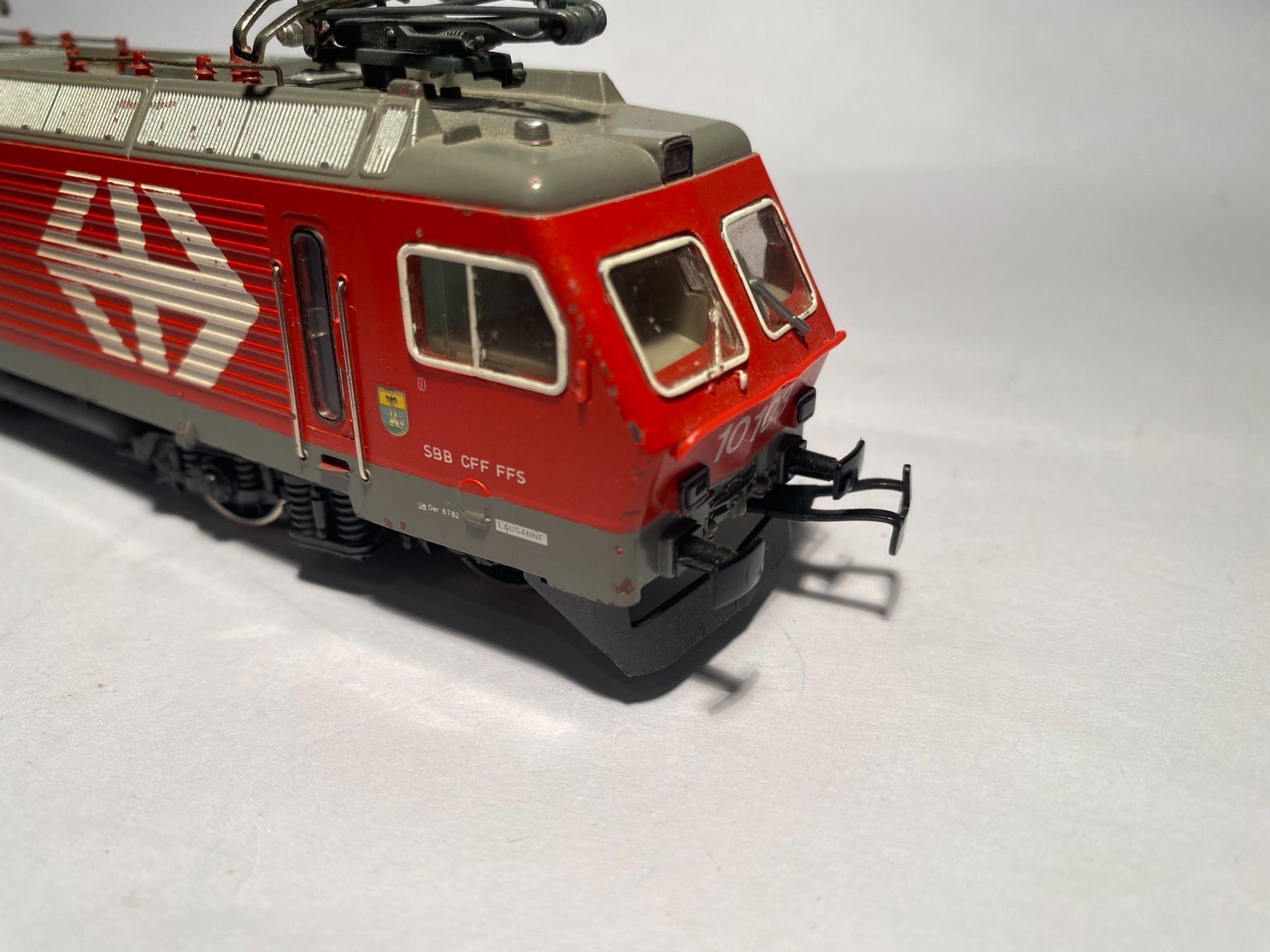 Märklin Modellini di ferrovie: Märklin RE 4/4 10103 Rot, AC Analog – Usato da Buchrain venduto da Modellbahn11 7