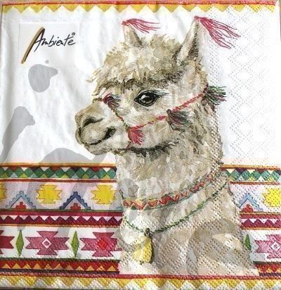 Tovaglioli: Serviette alpaka (1121) 2Stk. – Nuovo (secondo la descrizione) da Schlatt TG venduto da kreativ-atelier