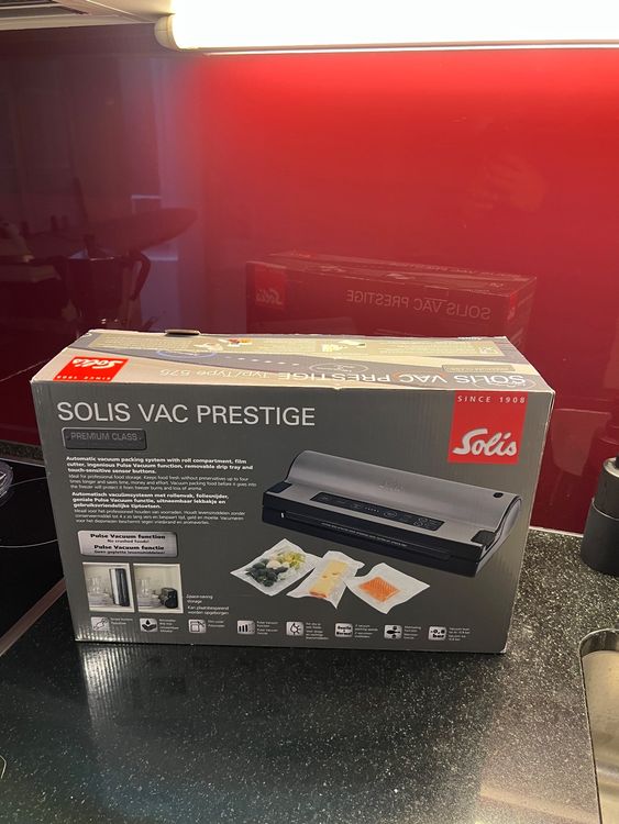 Solis Vac Prestige Vakumiergerät (neu) | Kaufen auf Ricardo