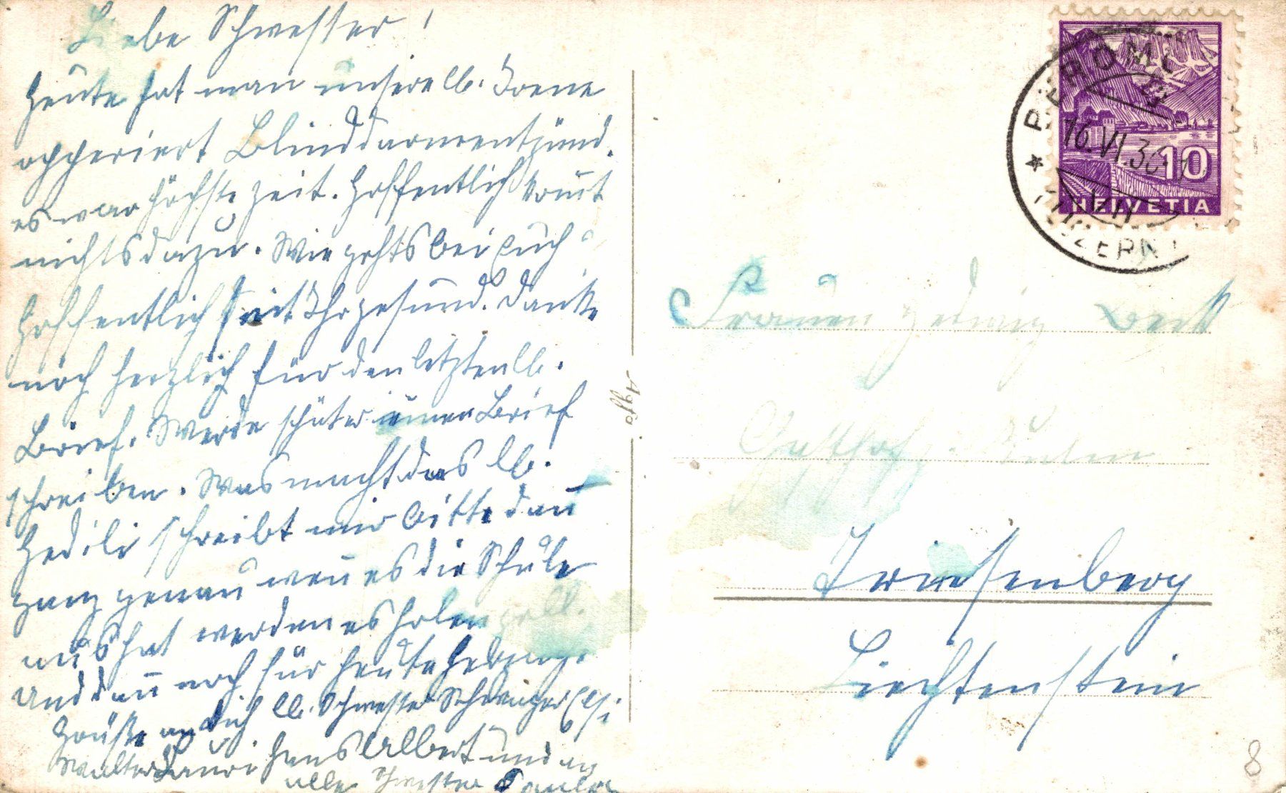 Cartoline postali: Münster (Beromünster) – Usato da Bronschhofen venduto da Astore 1