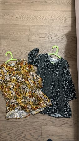 Two Girls Dresses, Long Sleeve, Like New