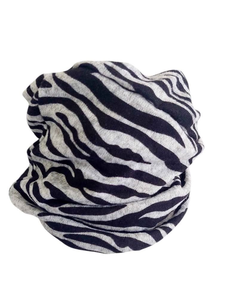 Foulard & Sciarpe: Zebra Schlauchschal, Multifunktionstuch, NEU – Nuovo e nell'imballaggio originale da Aarburg venduto da Glitzerzauber 1
