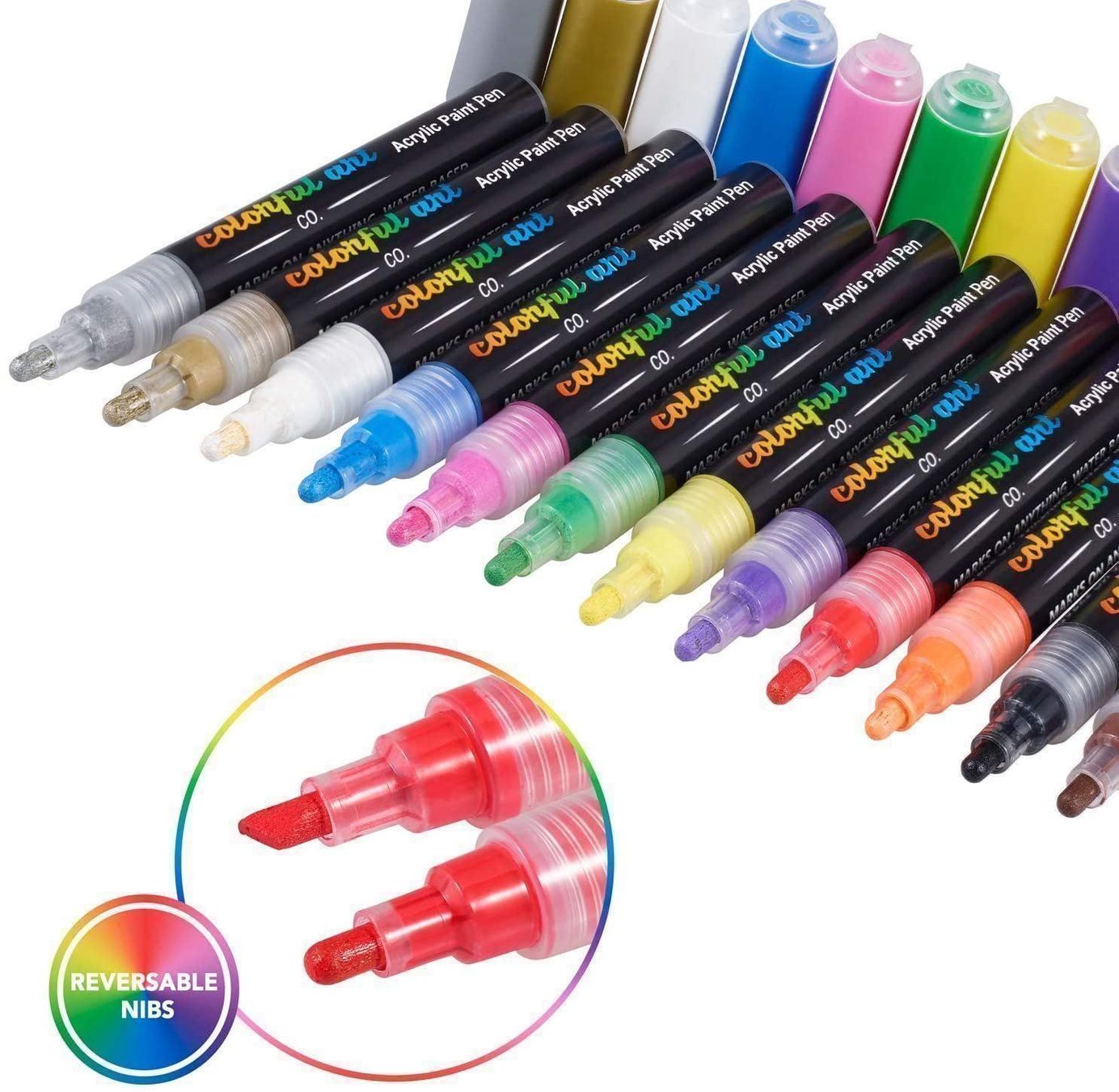 Penna & Evidenziatori: Künstler Acryl-Farbstifte Set -12 Farben – Nuovo e nell'imballaggio originale da Eschen venduto da 33shaggy33 1