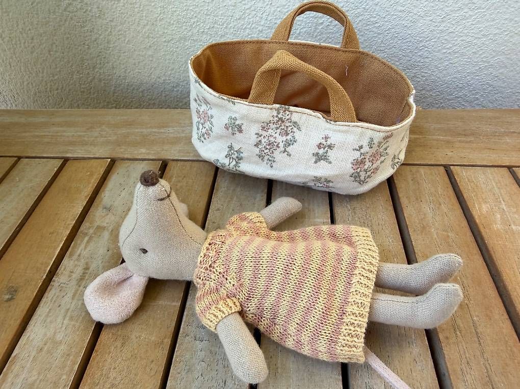 Jouets: Tragtasche oder Bettchen für eine Maileg Maus – Neuf (Voir description) à Richterswil par binchen03 1