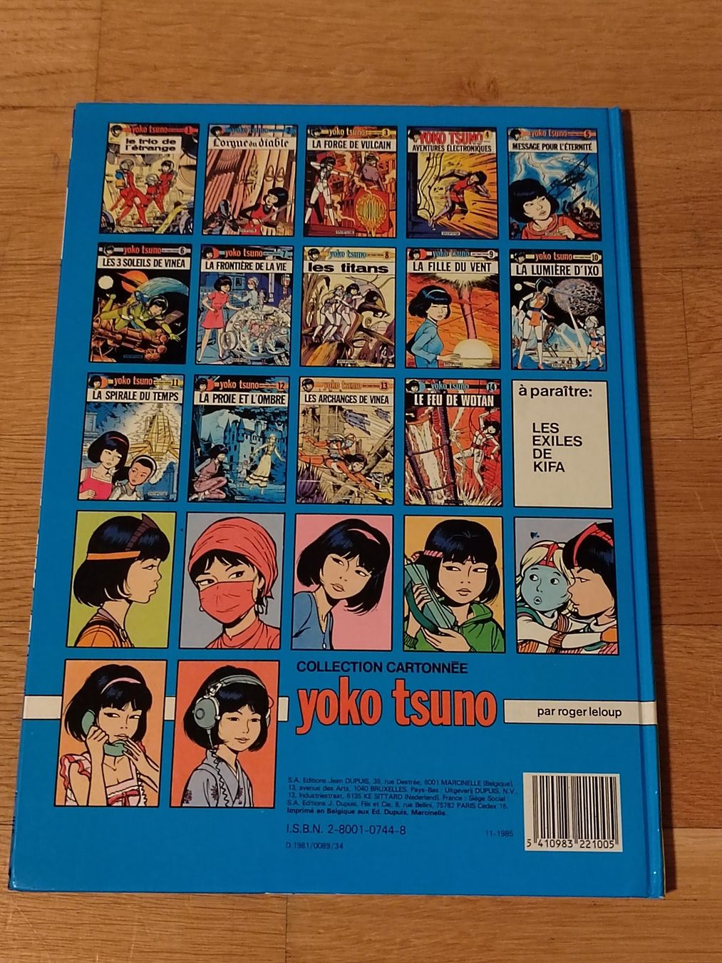 Fumetti: Yoko Tsuno - La Spirale du Temps T11 – Usato da Fribourg venduto da Nooky 1