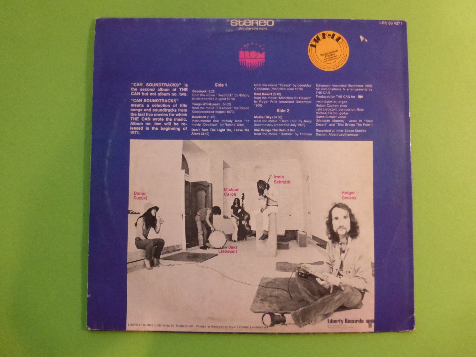 Dischi in vinile: Can – Soundtracks – Usato da Zürich venduto da Swiss57 1