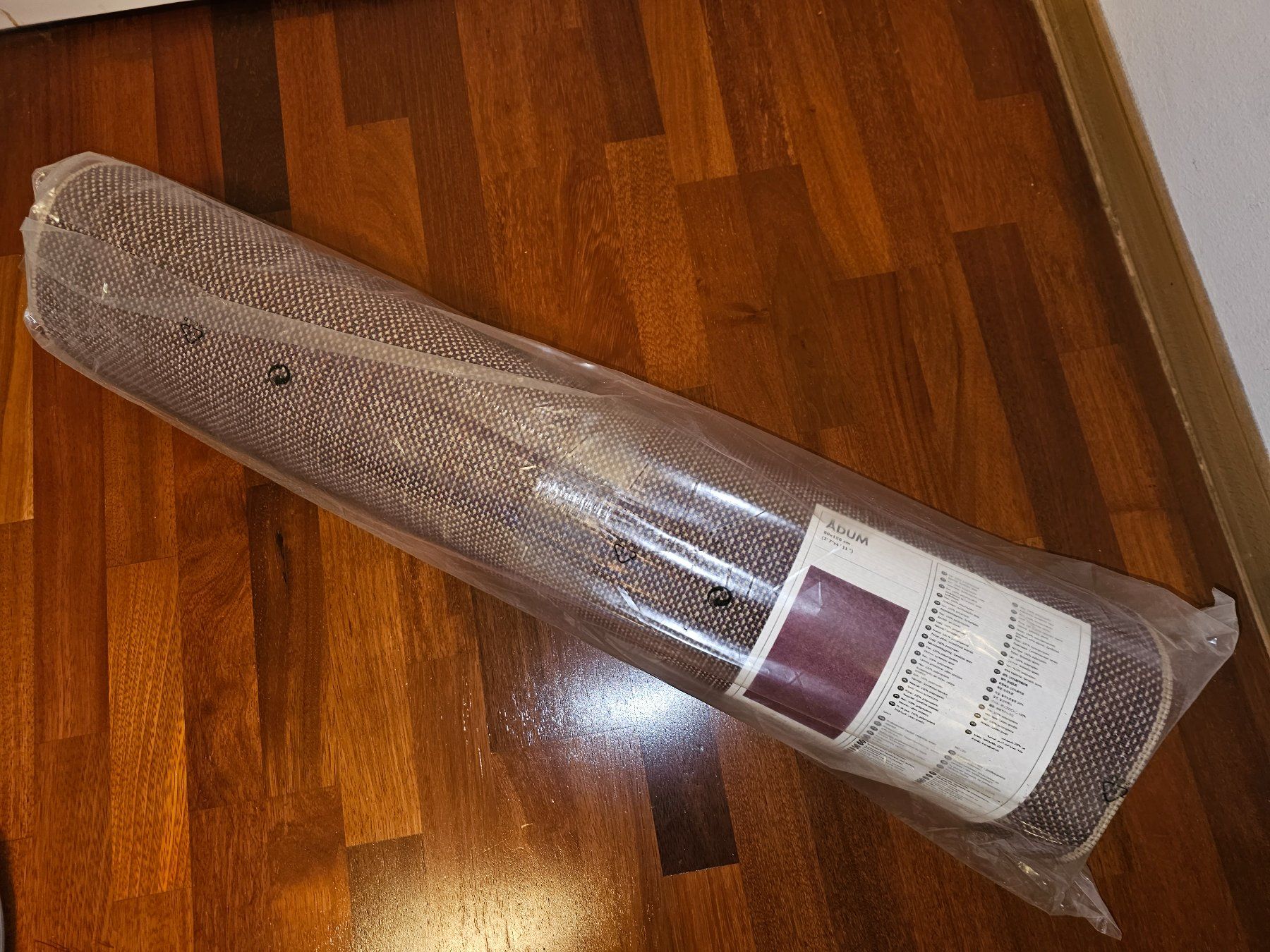 Tappeti: Teppich 80x150cm, bordeauxrot – Nuovo e nell'imballaggio originale da Heiden venduto da Taronia