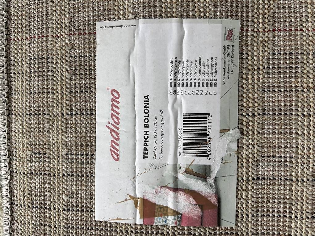 Tappeti: Teppich Bolonia – Usato da Thun venduto da Globi55 3