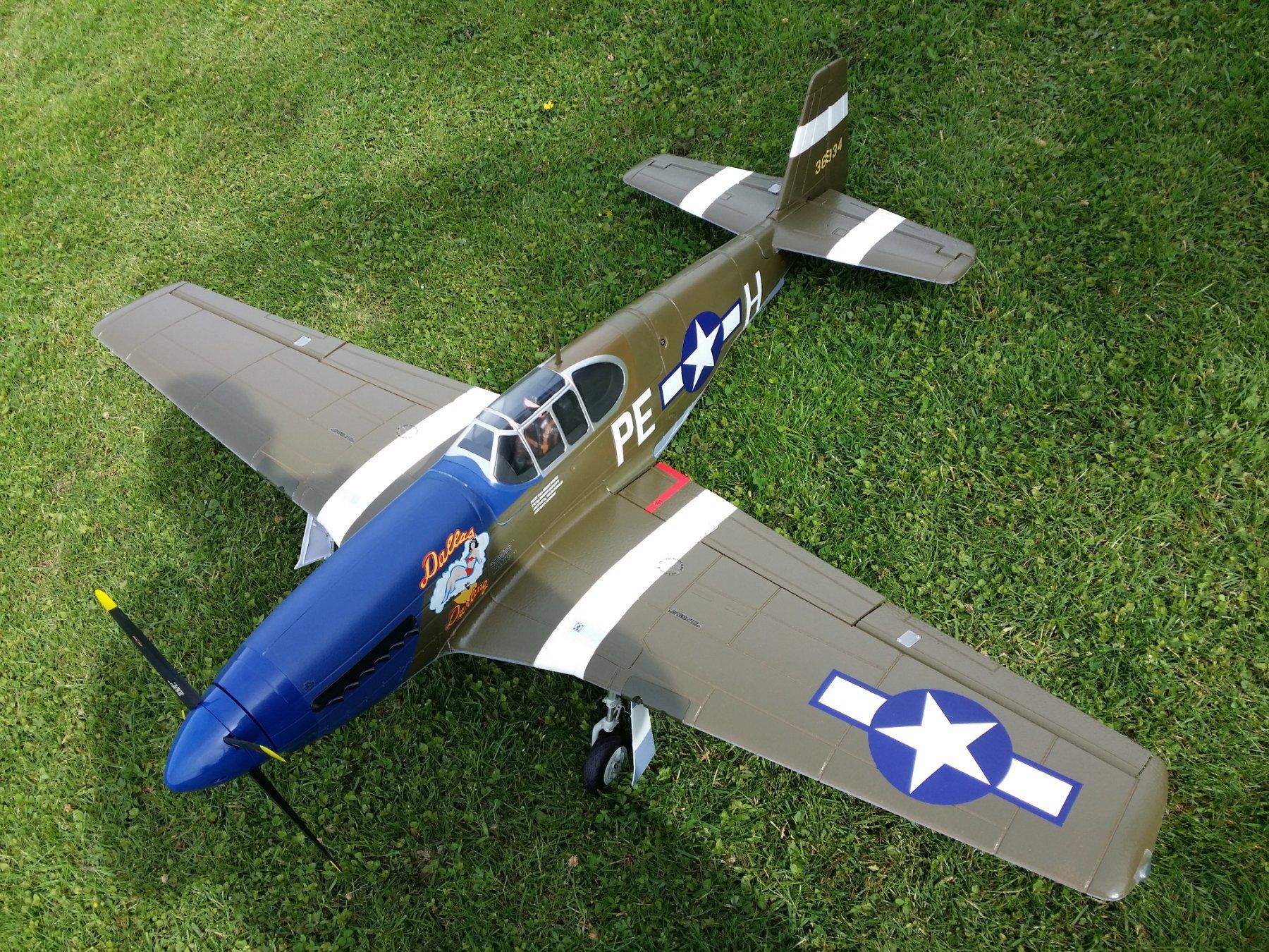 FMS RC Modellbau: Mustang FMS P 51 B – Gebraucht aus Kriechenwil von Gerywebster 1