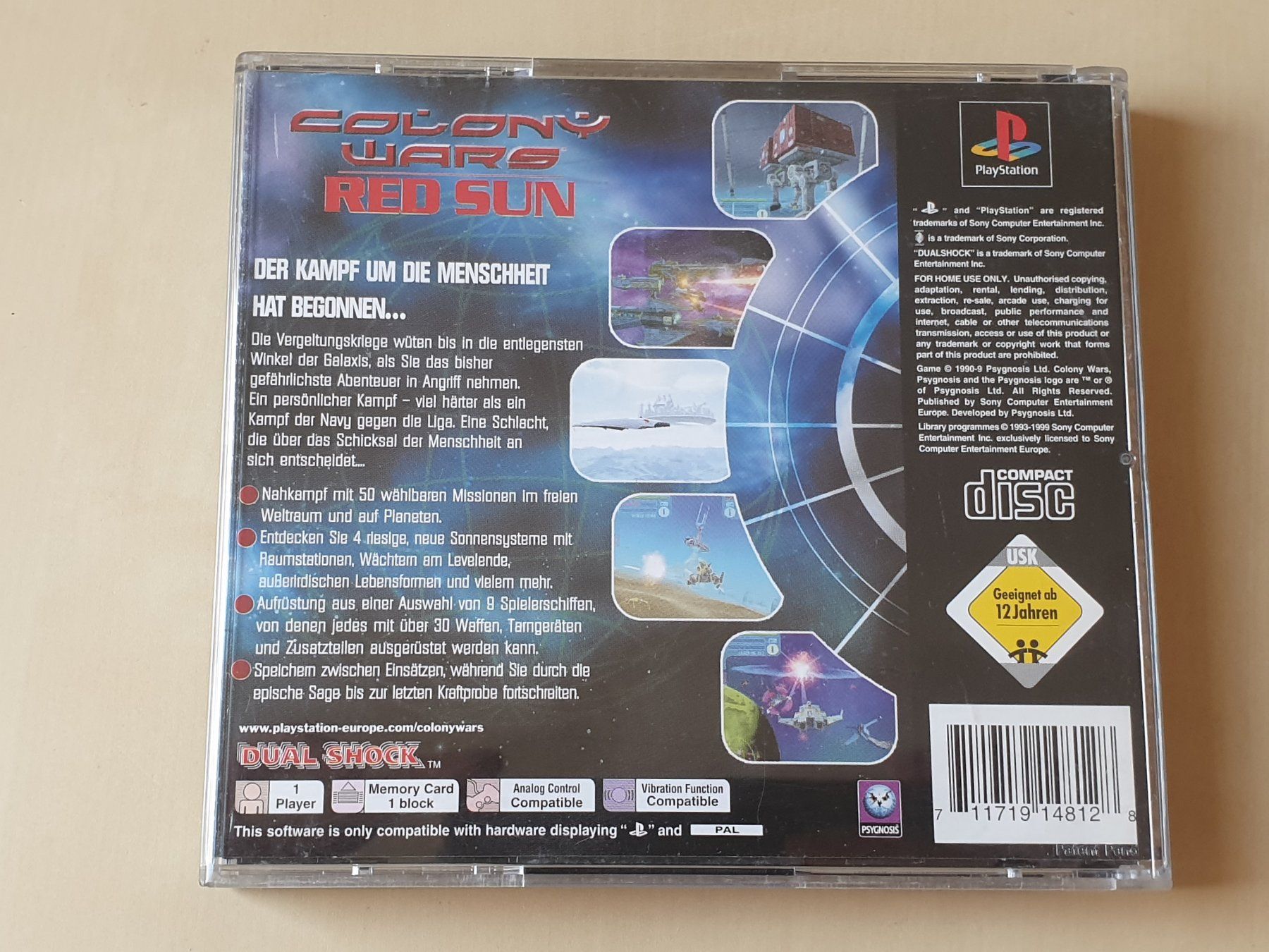 Sony Giochi: Colony Wars Red Sun – Usato da Stansstad venduto da collectorsshop 1