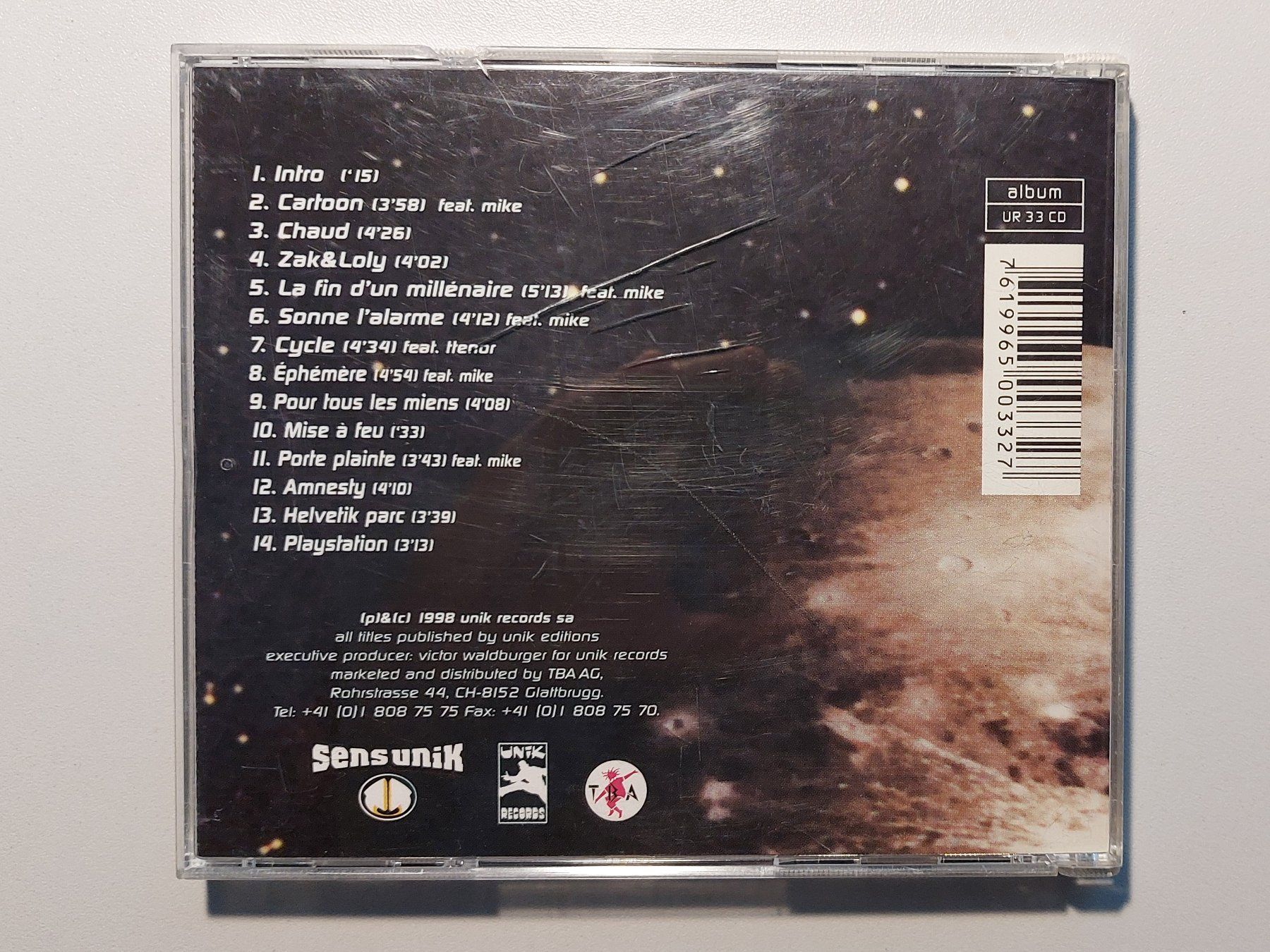 CD: CD SENS UNIK - Pole Position (1998) – Usato da Rickenbach ZH venduto da Pabag 1
