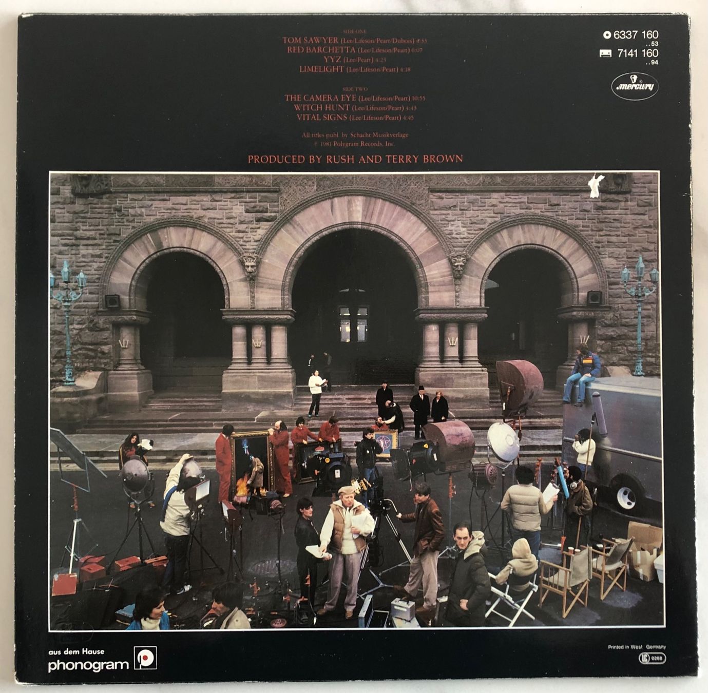 Schallplatten: RUSH - MOVING PICTURES – Gebraucht aus Poliez-Pittet von Newtown-Records 1