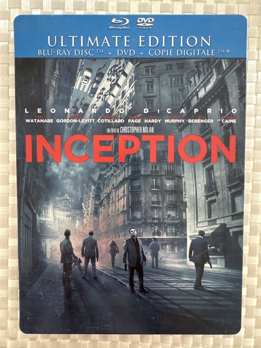 Tutti i DVDs: Inception - Ultimate Edition Blu-ray+DVD+Copie Dig. – Usato da Veyrier venduto da Deniro2