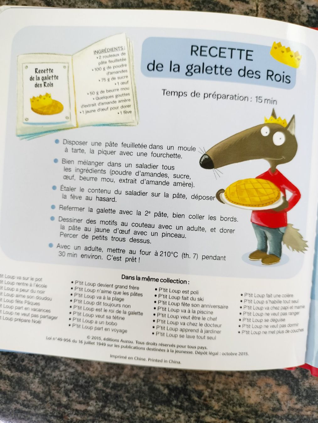 Libri: P'tit loup est le roi de la galette dès 2 ans – Nuovo (secondo la descrizione) da Cortaillod venduto da rozinna 9