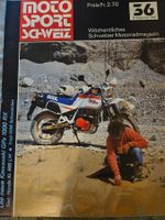 Moto Sport Schweiz 36/85 Honda XL 600 Kawasaki GPZ 1000 xb