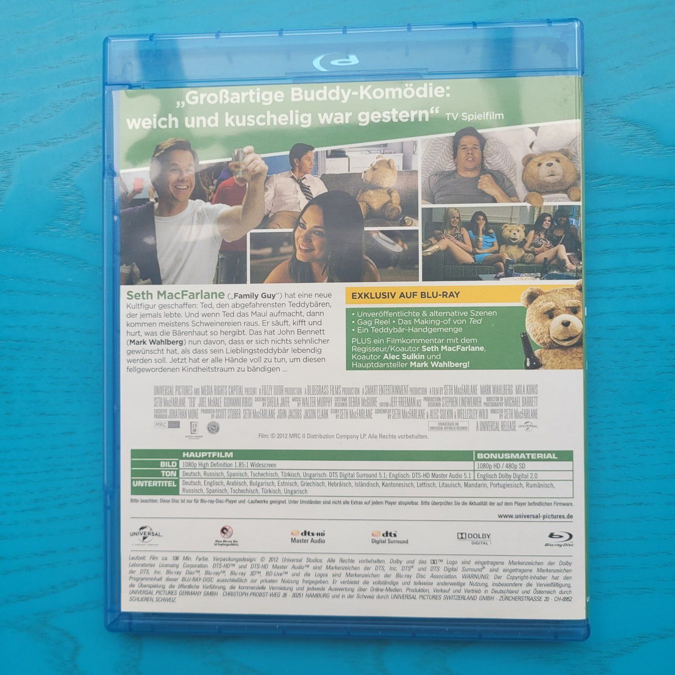 Tutti i DVDs: Ted - Mark Wahlberg – Usato da SCHÜBELBACH venduto da CoKaHa 1