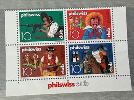 Briefmarken philswiss club (W. Hochuli)