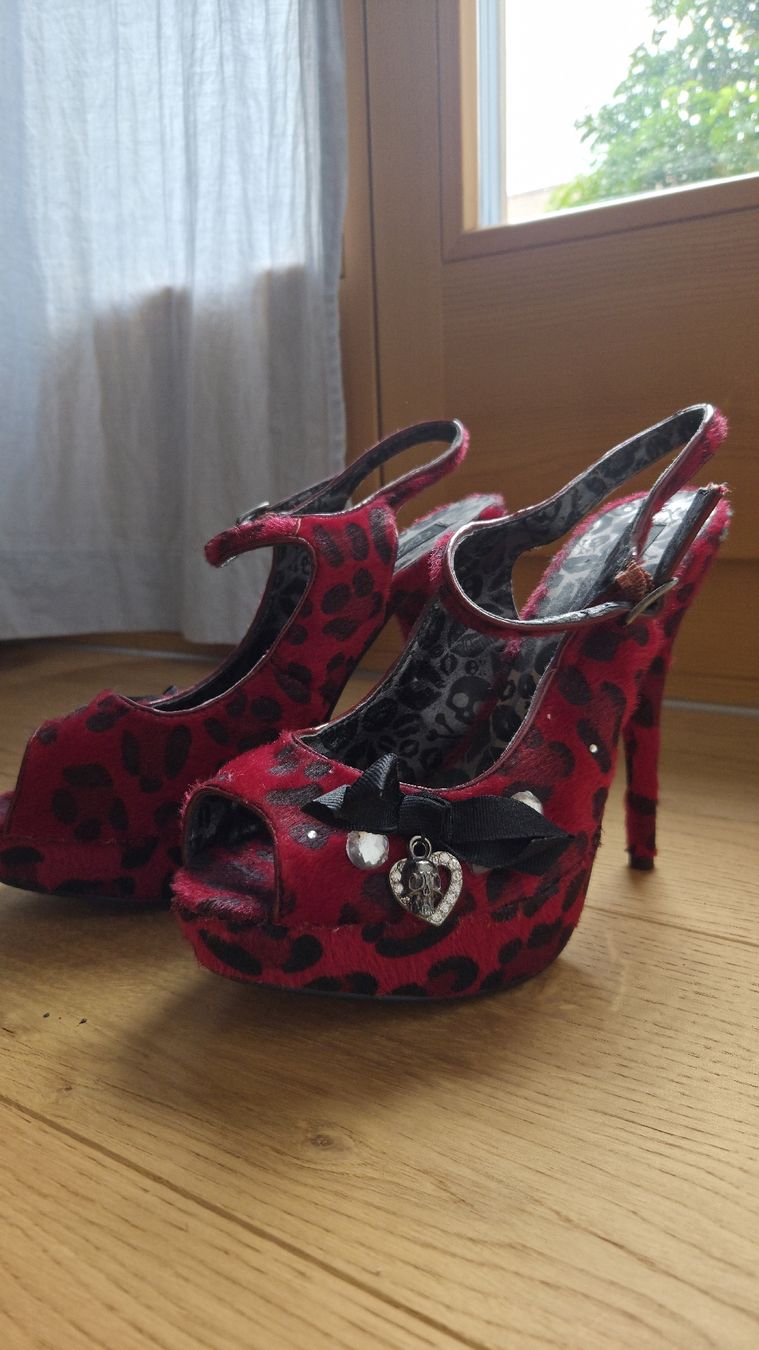 Chaussures femmes: Rockabilly Peep-Toes – Neuf (Voir description) à Gwatt (Thun) par Julie-K