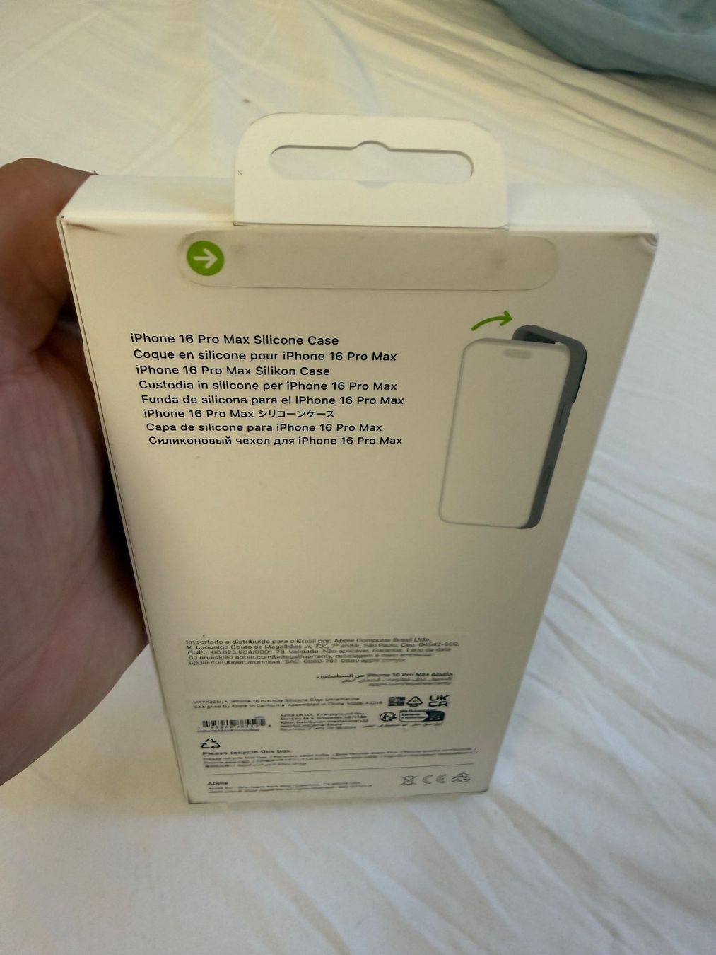 Apple Covers & Schutzfolien: iPhone 16 Pro Max Silicone Hülle Original Apple – Neu und originalverpackt aus Berikon von andreastreuli 1