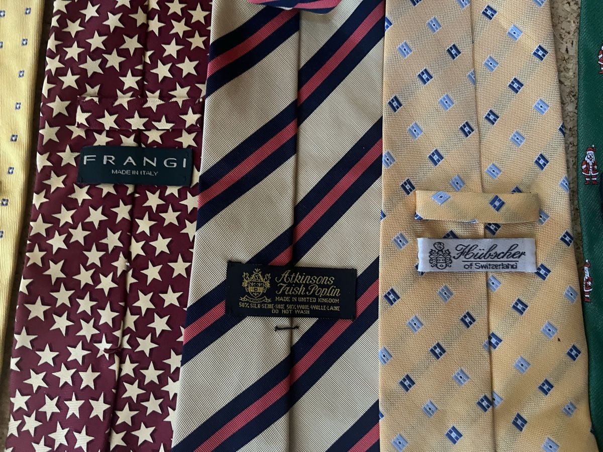 Versace Krawatten: 9 top Krawatten ( Gucci/ Versage etc) – Gebraucht aus Dittingen von Bijoubelle 8