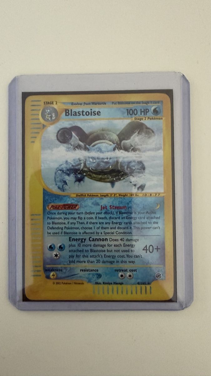 Pokémon Carte collezionabili: Carta pokemon blastoise holo reverse – Usato da Caslano venduto da tuning21 2