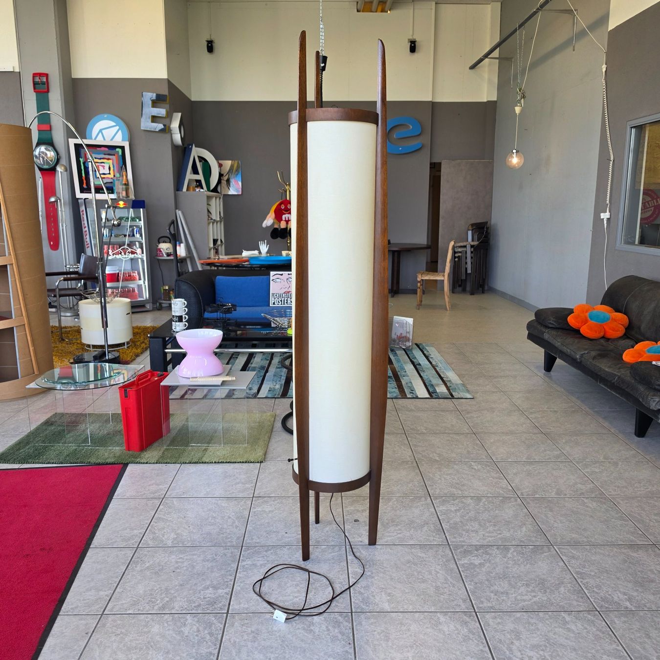Martin Lampen: Martin Aakervik for Modeline Walnut Floor Lamp Stehleuchte – Gebraucht aus Nottwil von Wondewa-Shop 8