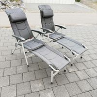 2 hochwertige Isabella Campingstühle mit Beinauflagen – 4-te