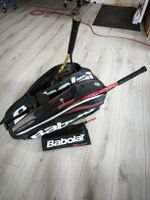 Tennis Schlaeger Set: Babolat Tasche, 2 Völkl Schläger 