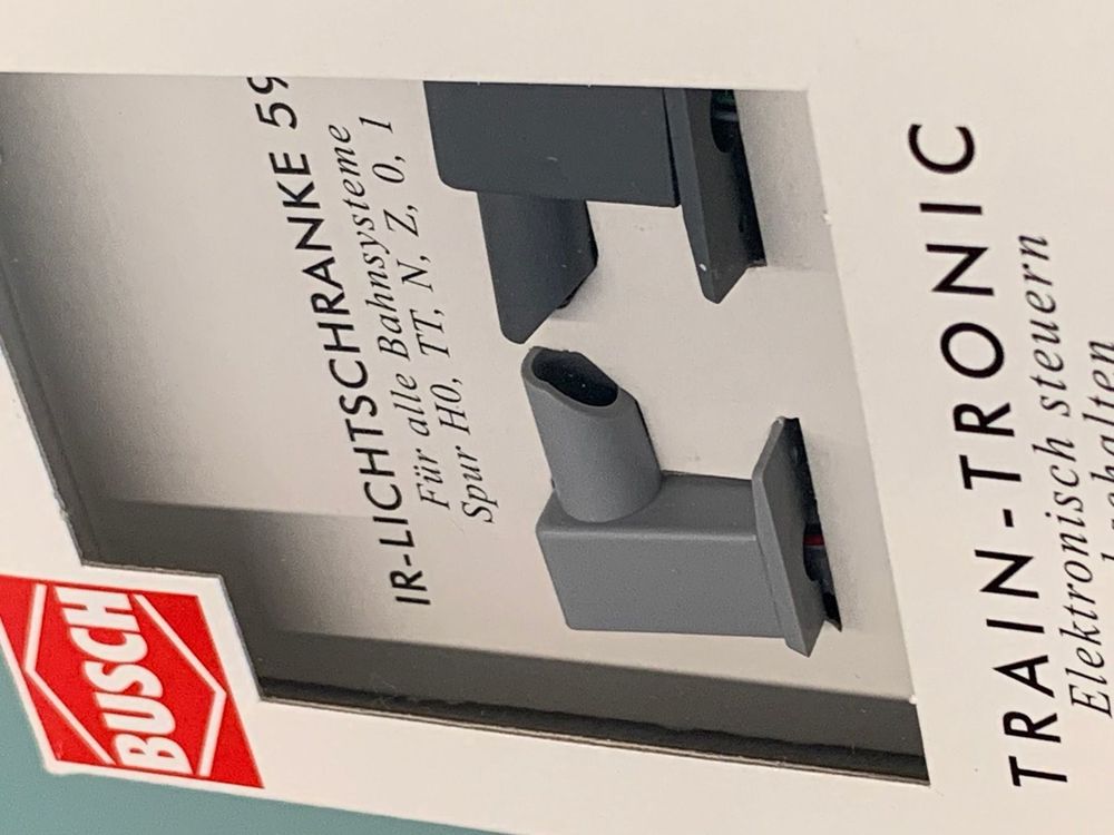 Busch – Interruttore A Barriera Fotoelettrico In Miniatura Scala H0 (1:87) Per Paesaggi Ferroviari - 5