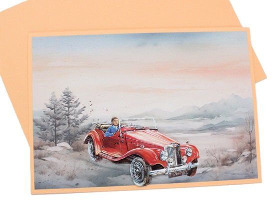 Karten: Karte Oldtimer A5 – Neu (gemäss Beschreibung) aus Schlatt TG von glueckwunschkarte.22 2