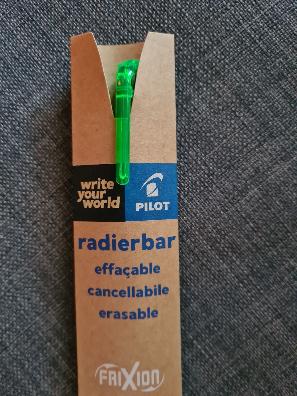 Pilot Penna & Evidenziatori: Pilot Highlighter/Marker Radierbar Grün – Nuovo e nell'imballaggio originale da Schaffhausen venduto da gle_6gfp