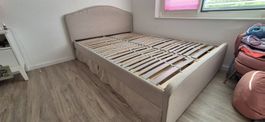 Bett inkl. Lattenrost 140×200