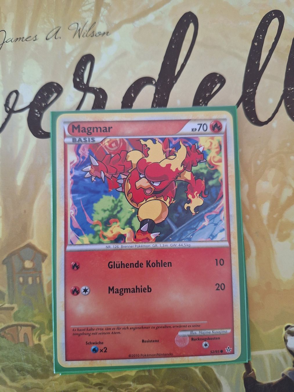 Pokémon Sammelbilder & Trading cards: Magmar - Heartgold Soulsilver – Gebraucht aus Altstätten SG von GGsGameshop
