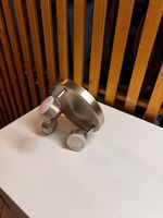 Deckenlampe Metall 3-flammig gebürstet guter Zustand