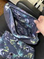 Obag duo floral bleu 