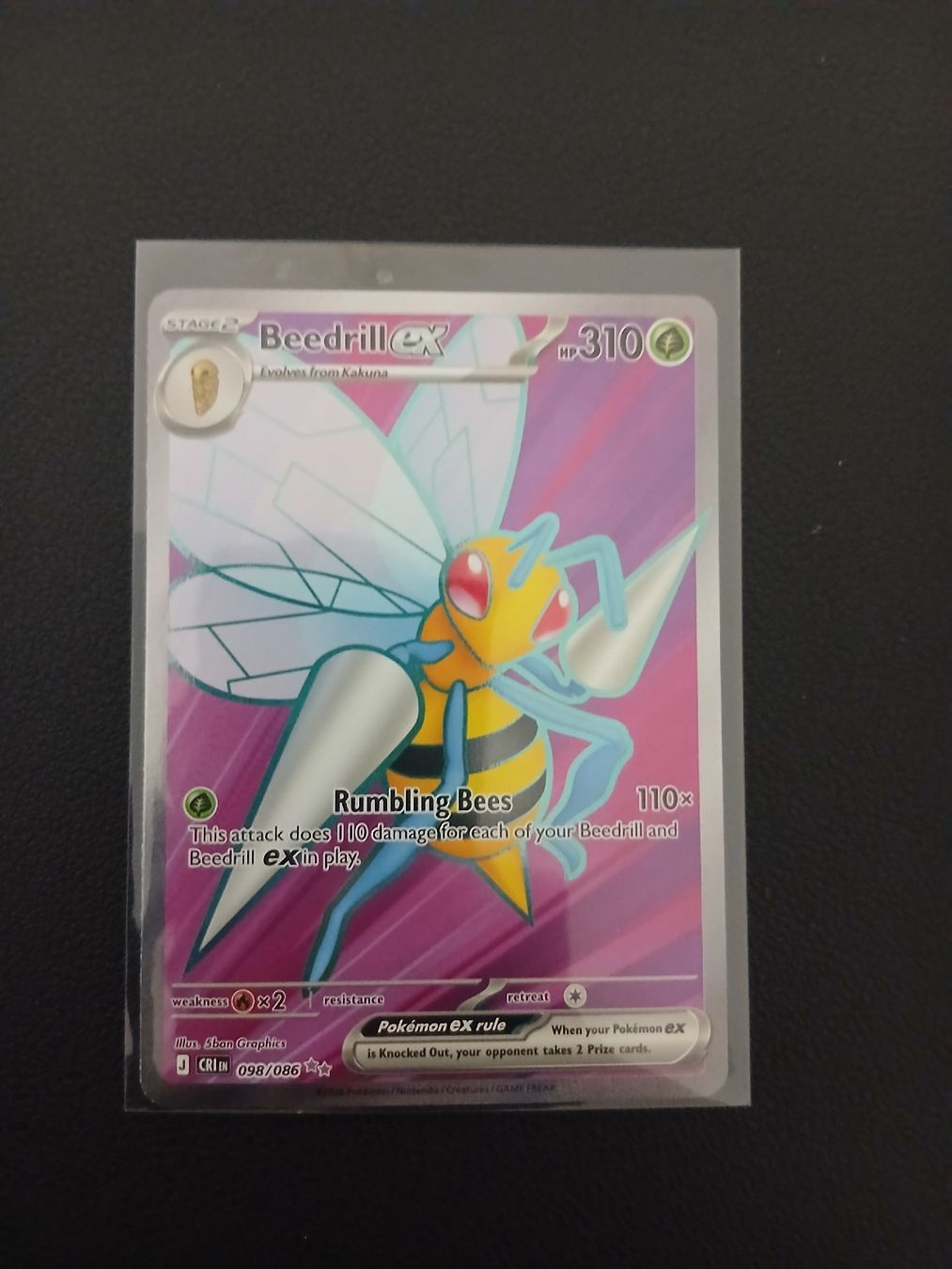 Pokémon Carte collezionabili: Chaos Rising Beedrill ex Pokémon Englisch – Nuovo (secondo la descrizione) da Regensdorf venduto da Baba_Basar 2
