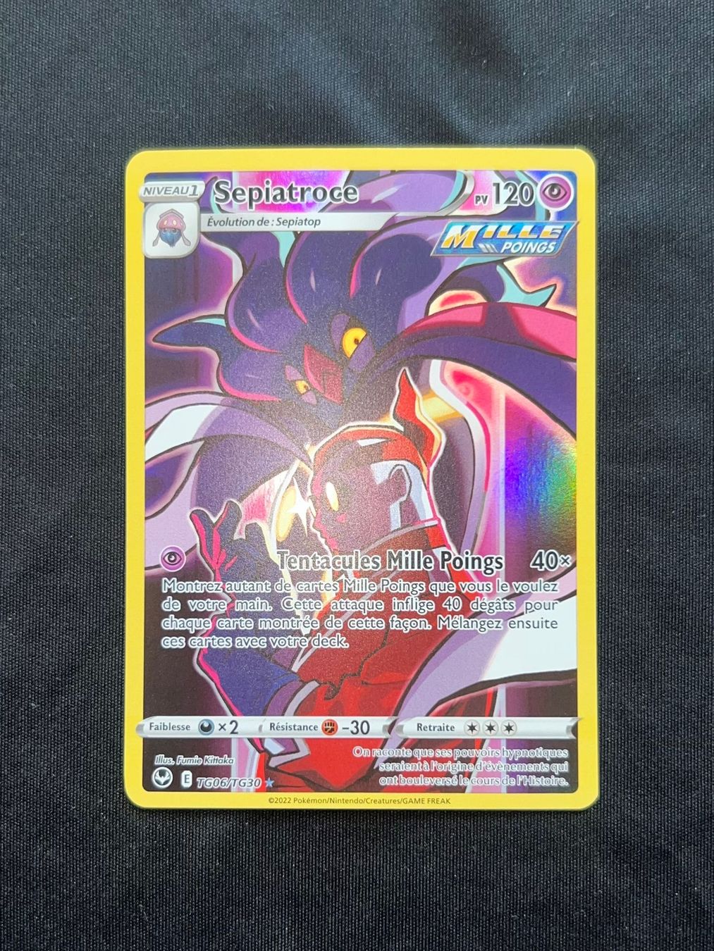Pokémon Carte collezionabili: Sepiatroce FRançais TG06/30 – Nuovo (secondo la descrizione) da Genève venduto da Jojo_pokemon 2