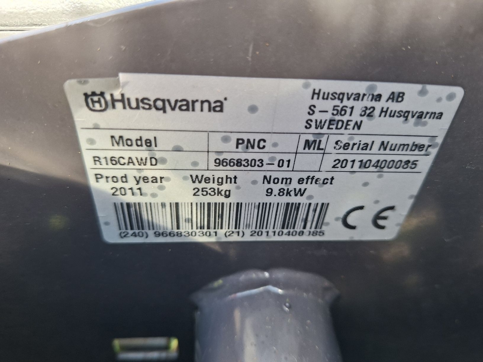 Husqvarna Tagliaerba: Husqvarna Rider R16C  AWD – Usato da Maur venduto da Unipower 5