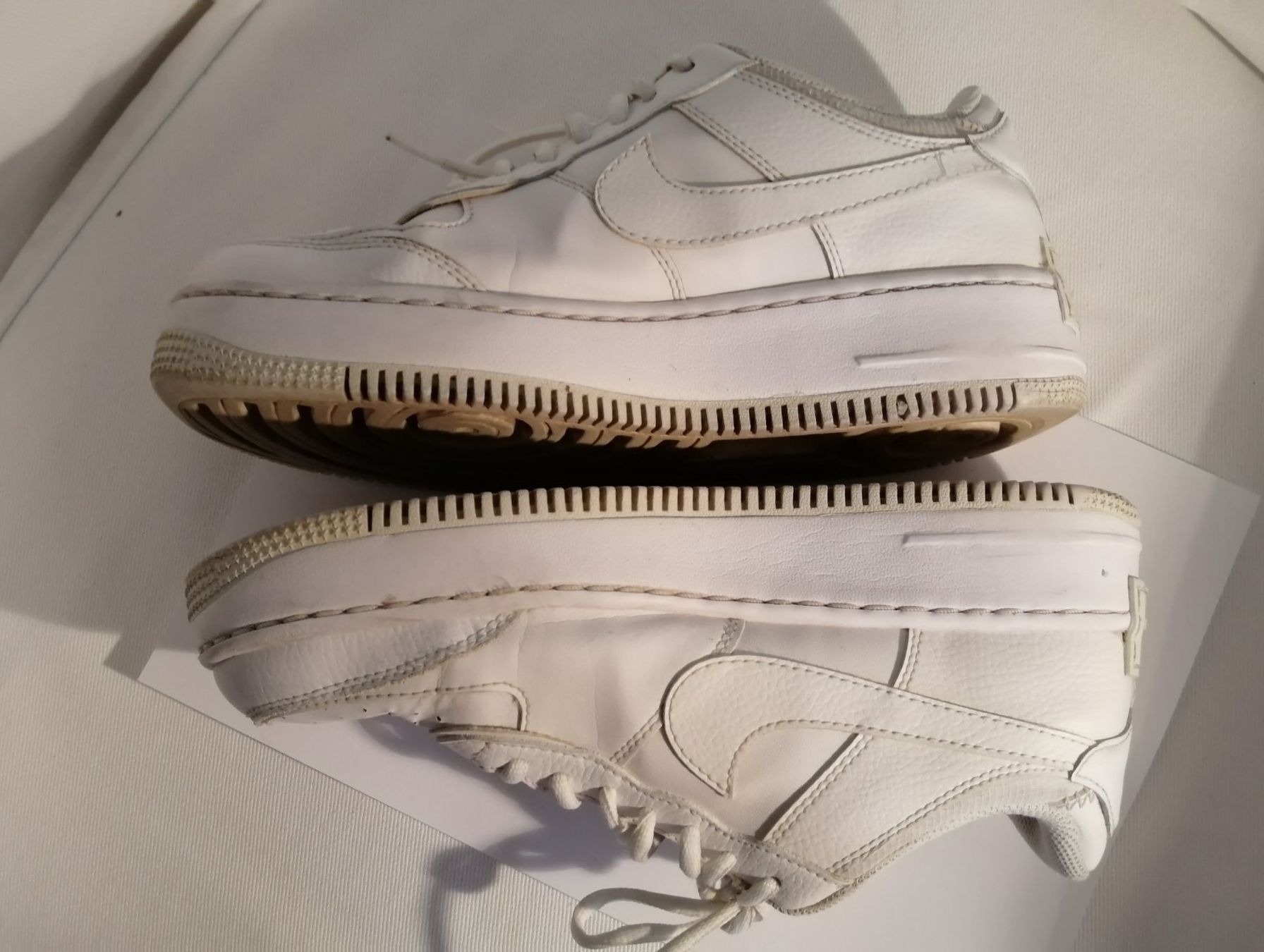 Nike Scarpe da donna: Nike Air Force Shadow Damenschuhe, Grösse 40, Weiss – Usato da Novazzano venduto da malu36 4