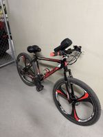 Mountainbike mit Luftkissen-Sattel, top für den Sommer! 🚴