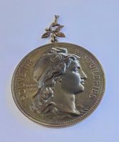 Frankreich Medaille 1871 Paris des Tuileries, 