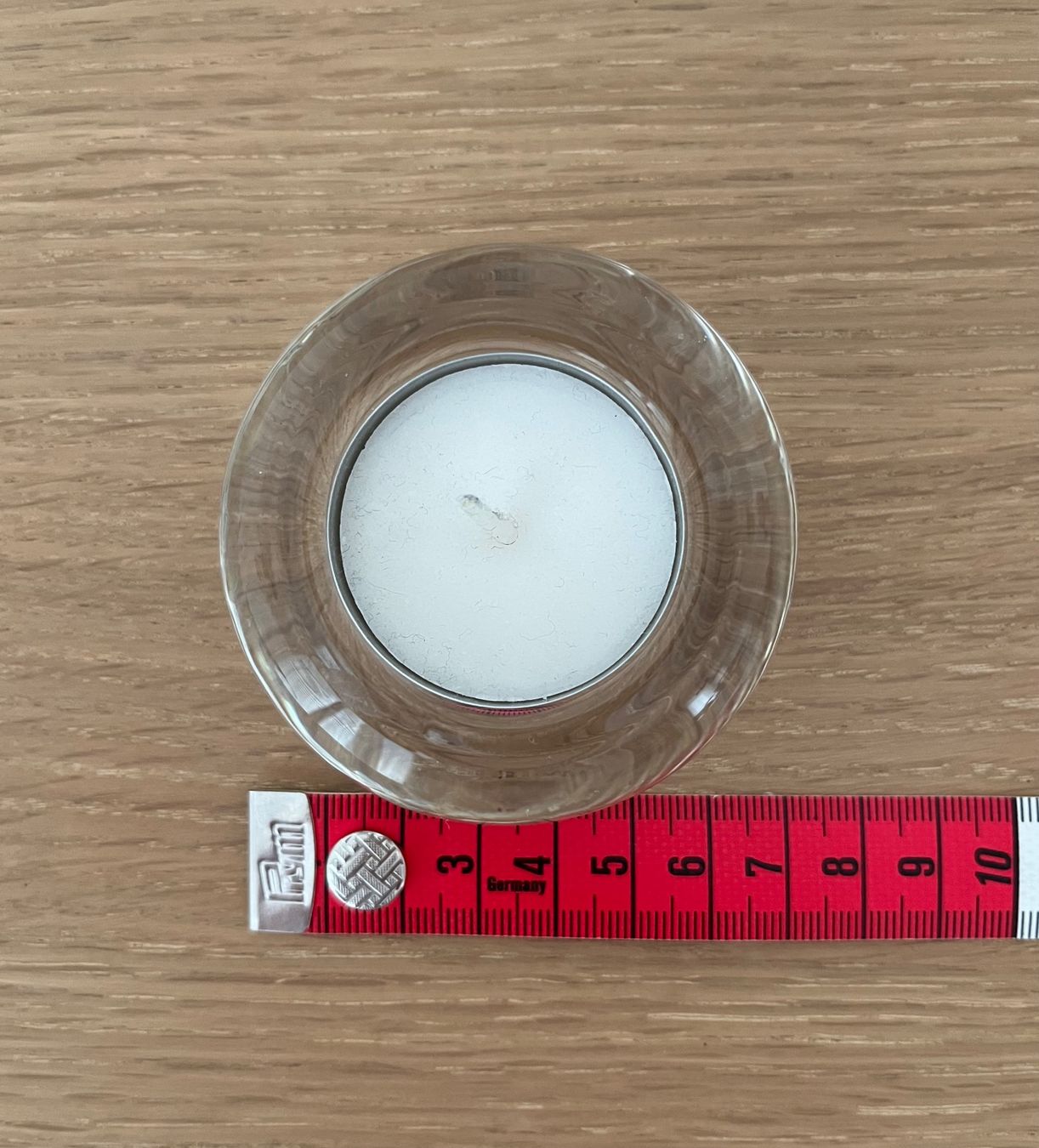 Kerzenständer: 6 Teelichthalter Glas – Gebraucht aus Allschwil von millefiori3 4
